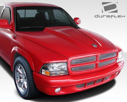 Duraflex Cowl Style Hood 97-04 Dakota, 98-03 Durango